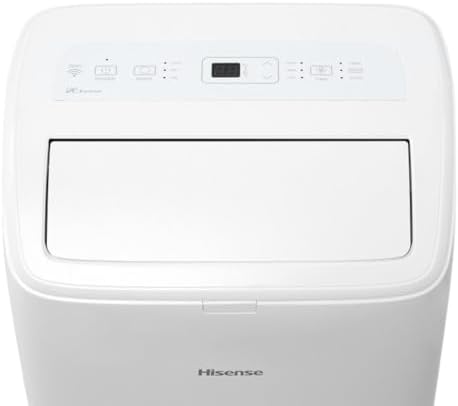 Hisense 8,000 BTU DOE/SACC (10,000 ASHRAE) Portable Air Conditioner Dual Hose...