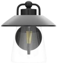 LUTEC Outdoor Indoor Wall Lantern, Farmhouse Barn Wall Sconce Lighting Fixtur...