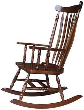 International Concepts Home Accent Solid Wood Rocker in Espresso