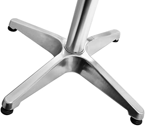 BTEXPERT Set of 2, Indoor Outdoor 23.75" Square Restaurant Table for Pat...