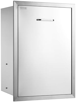 VEVOR Outdoor Kitchen Drawers 19.7"W x 29"H x 15.7"D Stainless...