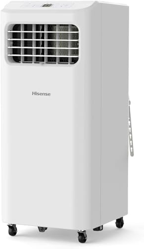 Hisense Portable Air Conditioner 6,000 BTU Cooling Dehumidifier Fan for Small...