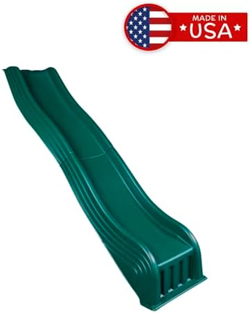 Swing-N-Slide WS 5037 Two Piece Plastic Cool Wave Slide for Swing Sets- Swing...