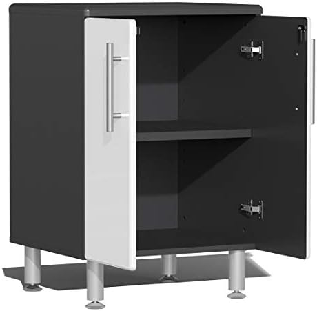 Ulti-MATE UG22050W 5-Piece Garage Cabinet Kit in Starfire White Metallic