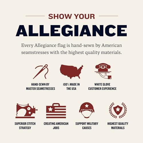 Allegiance American Flags For Outside 3x5 Ft, Made in USA