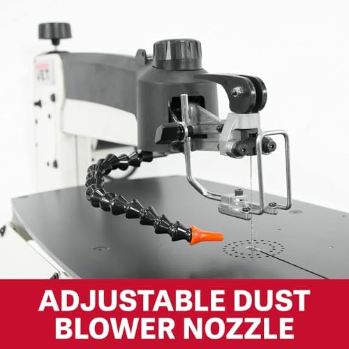 JET 18-Inch Variable-Speed Scroll Saw, 120V 1Ph (JWSS-18B)