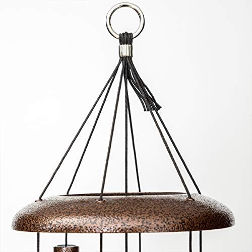 Corinthian Bells 30 Inch Copper Vein Wind Chimes for Outside, Deep Tone Memor...