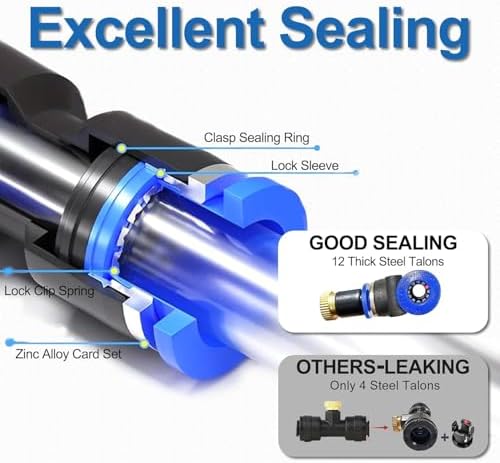 Misters for Outside Patio, Outdoor Water Misting Cooling System,50FT|15M.