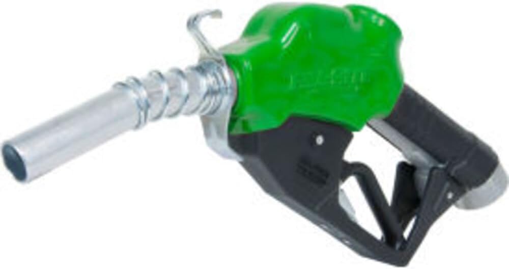 Fill-Rite N100DAU12G 1"" Automatic Nozzle with Hook Green Body 5-25...