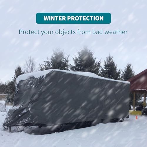 TARPAL tarp 8x12 Feet Super Heavy Duty Tarps Cover 20mil,Grey/Brown tarp
