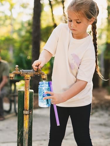 LifeStraw Sip Essential BPA-Free Reusable Filter Straw, Thistle, 1PK