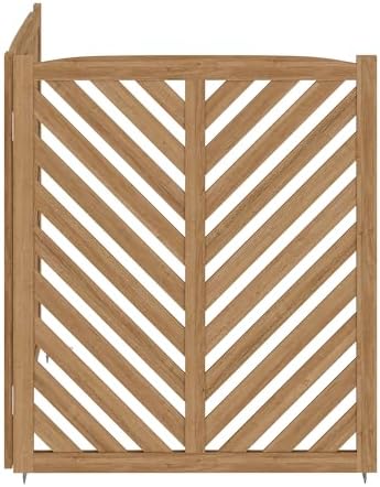 BELLEZE Privacy Fence Panels for Outside, Wooden Air Conditioner Fence Pool E...