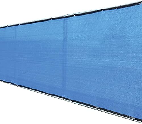 4'x50' 4ft Tall 3rd Gen Royal Blue Fence Screen Privacy Screen Windsc...