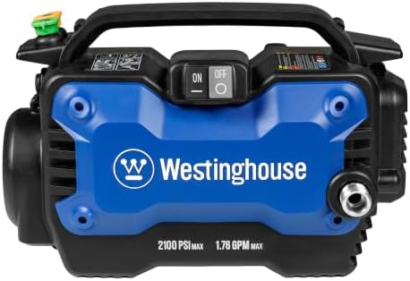 Westinghouse ePX3100s Electric Pressure Washer, 2100 Max PSI 1.76 Max GPM wit...