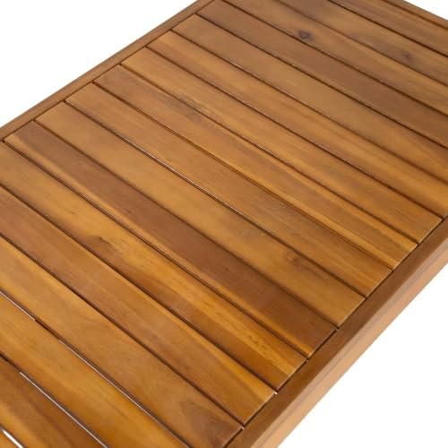 Christopher Knight Home Jetta Outdoor Coffee Table, Acacia Wood Accent Table ...
