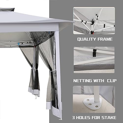 COBIZI 12x12 Pop Up Gazebo On Clearance - Upgrade Easy Up Metal Outdoor Canop...