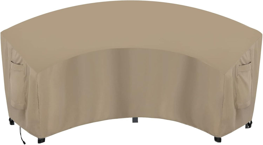 OutdoorLines Waterproof Curved Outdoor Sectional Cover