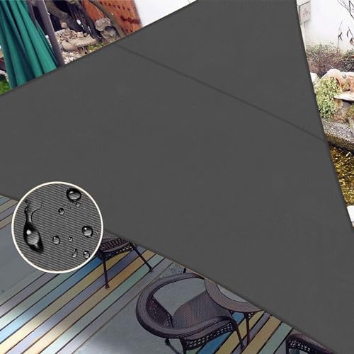 LOVE STORY 10' x 10' x 14' Waterproof Sun Shade Sail for Patio, D...