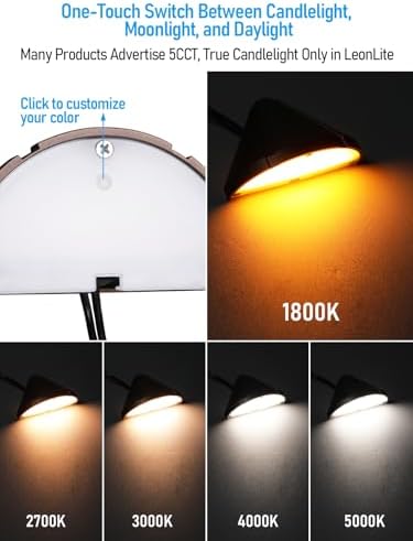 LEONLITE 8-Pack 5CCT Low Voltage LED Deck Light Triangle Oil Rubbed Bronze