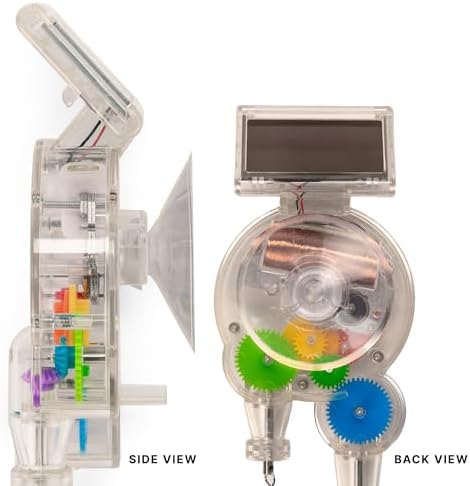 Kikkerland Solar Powered Rainbow Maker – Prism Suncatcher, Fun Home Window De...