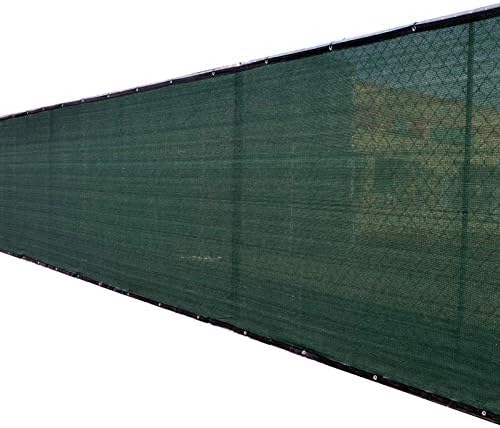 8'x50' 8ft Tall 3rd Gen Olive Green Fence Privacy Screen Windscreen S...