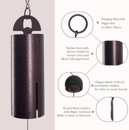 ASTARIN Wind Chimes for Outside Deep Tone Heroic Windbell Deep