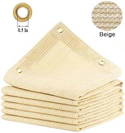 90% Sun Shade Cloth 10x30FT Heavy Duty Shade Cover Grommets