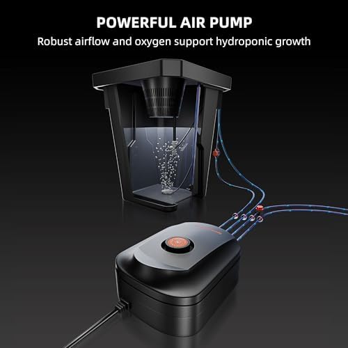 Spider Farmer DWC Hydroponics Growing System Kit 2 Buckets for Indoor Plant