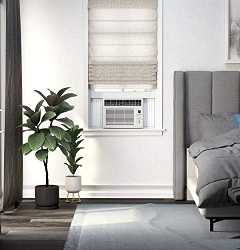 GE Electronic Window Air Conditioner 6000 BTU, Efficient Cooling for Smaller ...