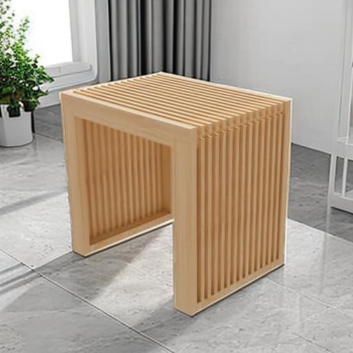 Bamboo Dining Bench 35" Indoor Wooden Shoe Benches for Entryway Nature