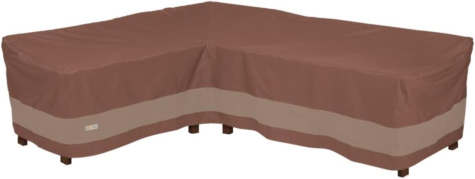 DUCKCOVERS Ultimate Waterproof 104 Inch Patio Left-Facing Sectional Lounge Se...