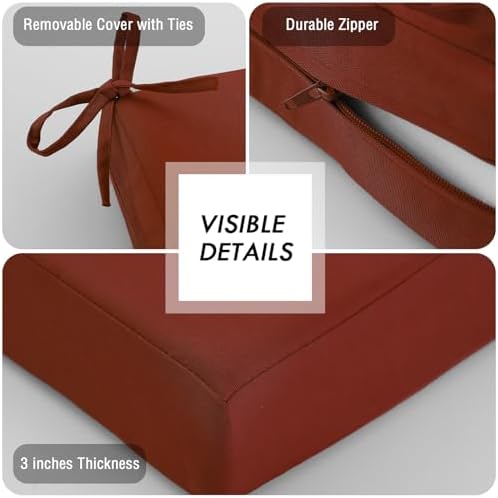 idee-home Outdoor Bench Cushion Waterproof
