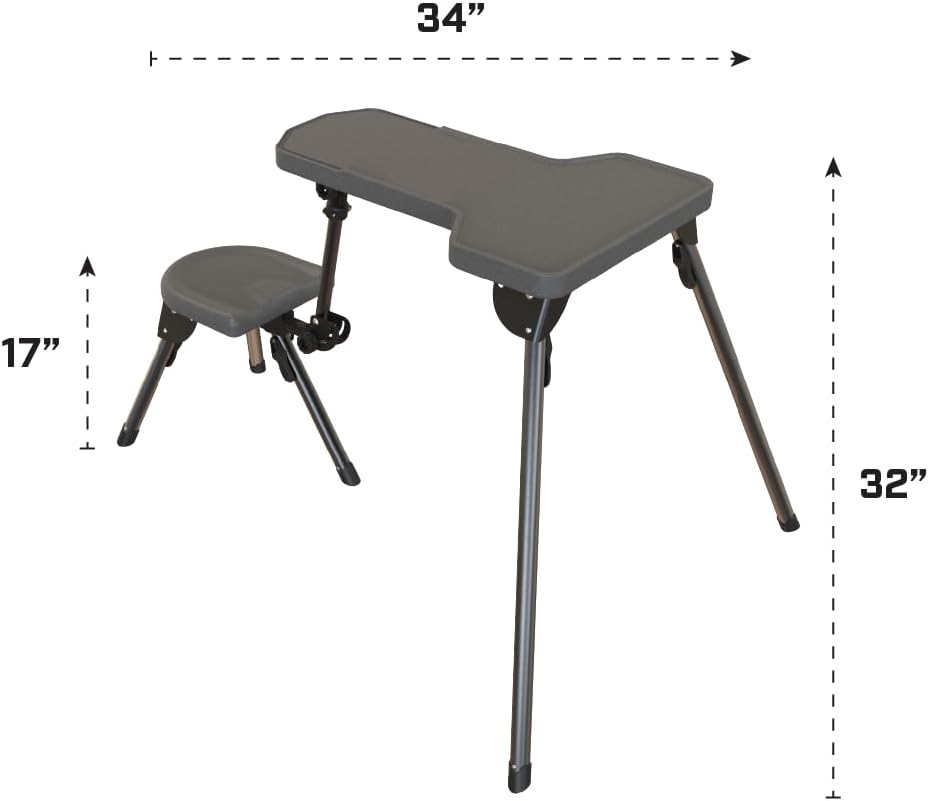 Caldwell Stable Table Shooting Bench, Collapsible Frame