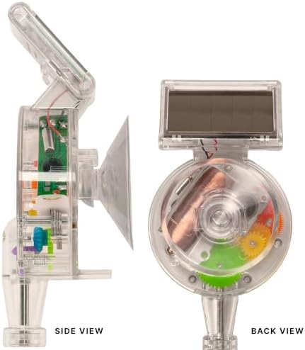 Kikkerland Solar Powered Rainbow Maker – Prism Suncatcher, Fun Home Window De...