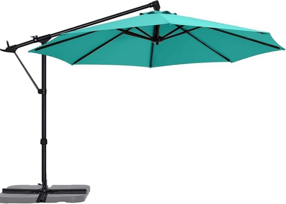 ABCCANOPY 10FT Cantilever Offset Hanging Patio Umbrella