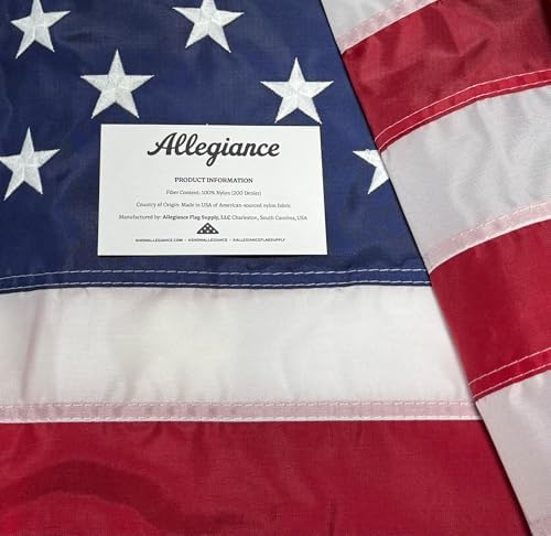 Allegiance American Flags For Outside Set 3x5 Ft, Made in USA