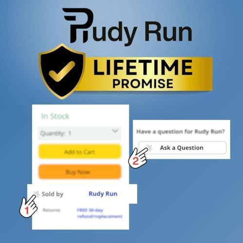 Rudy Run Key Lock Box for Outside – Large Outdoor Lockbox for Keys with Code,...