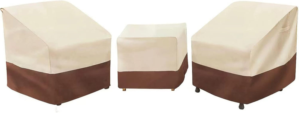 Loriano Patio Furniture Covers Set, 3 Piece Outdoor Furniture Cover Waterproo...