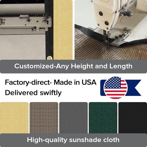 3'X16' Fence Privacy Screen Heavy Duty 170 GSM Windscreen & Dustp...