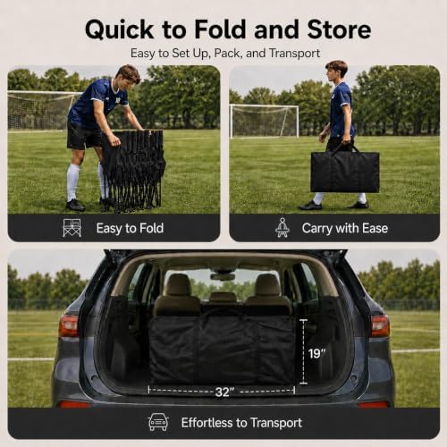 Yaheetech 6-seat/8-seat Portable Folding Sideline Bench with Back Rest and Ca...