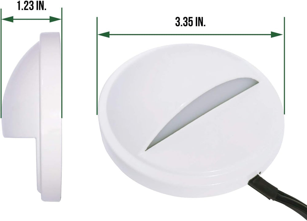 GKOLED Landscape Deck Light, Low Voltage 12V AC/DC Outdoor Patio Lighting, LE...