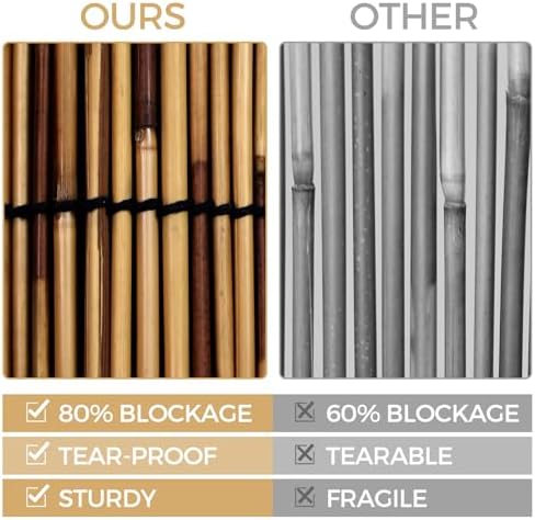 Natural Reed Fencing Rolls,Bamboo Fencing Rolls 6ft High Outdoor Bamboo Reed ...