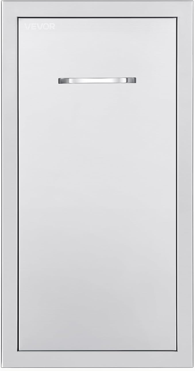 VEVOR Outdoor Kitchen Trash Drawer, 11.81" W x 19.6" D x 23.62"...