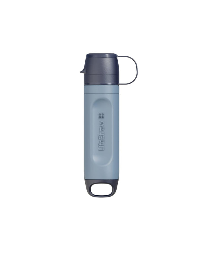 LifeStraw Peak Series – Solo Personal Water Filter for Hiking, Camping, Travel, Survival and Emergency preparedness. Removes Bacteria, parasites and microplastics.