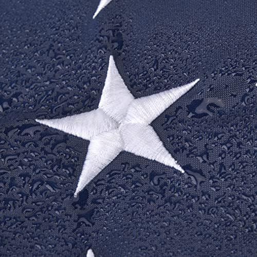 American Flag 5x8 FT, US Flag USA High Wind with Embroidered Stars, Sewn Stri...