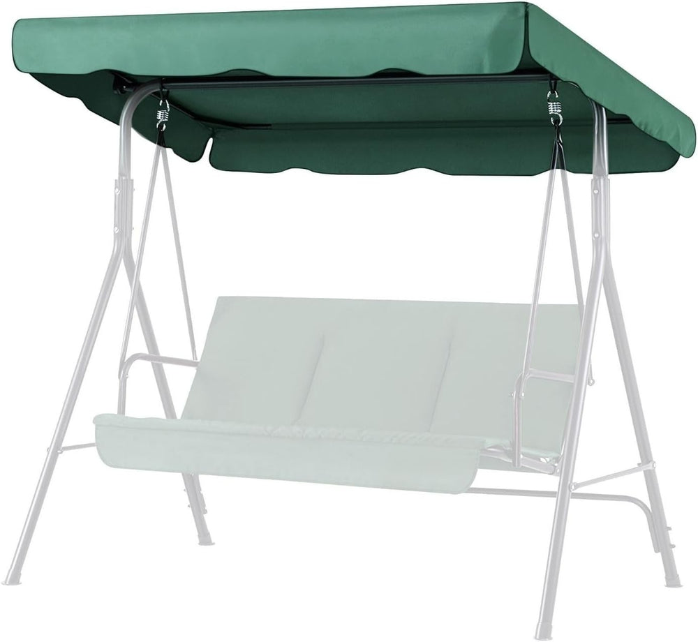 Flexzion Replacement Canopy for Outdoor Swing - 75" x 52" / 1.90m x...