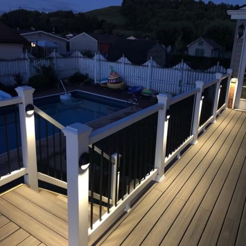 2.5W ORB Aluminum Low Voltage Deck Lights 2700K 3.74In 180lm IP65