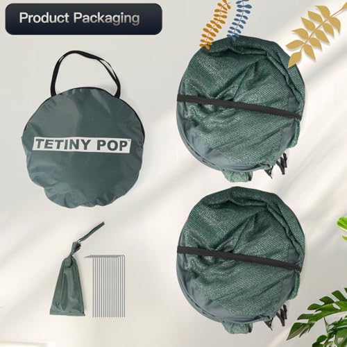 2pack Pop up Plant Sunshade Cloth,Plant Sun Shade Net for Flower UV Resistant...