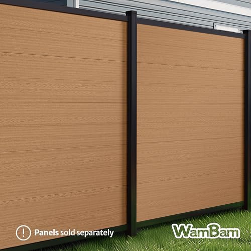 WamBam 6ft Aluminum Post for Composite Fences