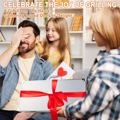 POLIGO 22PCS Heavy Duty BBQ Grill Accessories Set, Non-Slip Grill Tools for O...